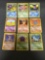 9 Card Lot of Vintage 1st Edition Pokemon Trading Cards from Nice Collection