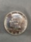 1965 United States Kennedy Silver Half Dollar - 40% Silver Coin from Estate