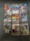9 Card Lot of REFRACTOR & PRIZM Sports Cards with Rookies Stars and More!