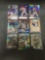 9 Card Lot of REFRACTOR & PRIZM Sports Cards with Rookies Stars and More!