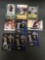 9 Card Lot of SERIAL NUMBERED Sports Cards from Huge Collection - Stars, Rookies & More!