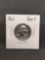 1963 United States Washington Silver Quarter - 90% Silver Coin - PROOF - From Estate