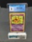 CGC Graded 2000 Pokemon Team Rocket 1st Edition #39 DARK KADABRA Trading Card - MINT 9