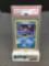 PSA Graded 2000 Pokemon Team Rocket 1st Edition #68 SQUIRTLE Trading Card - NM-MT 8