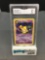 GMA Graded 2000 Pokemon Team Rocket #26 DARK HYPNO Rare Trading Card - MINT 9