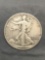 1942 United States Walking Liberty Silver Half Dollar - 90% Silver Coin from Estate