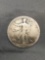 1943-D United States Walking Liberty Silver Half Dollar - 90% Silver Coin from Estate