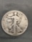 1946 United States Walking Liberty Silver Half Dollar - 90% Silver Coin from Estate