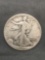 1941-D United States Walking Liberty Silver Half Dollar - 90% Silver Coin from Estate