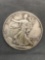 1939-D United States Walking Liberty Silver Half Dollar - 90% Silver Coin from Estate