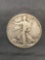 1939 United States Walking Liberty Silver Half Dollar - 90% Silver Coin from Estate