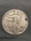 1945 United States Walking Liberty Silver Half Dollar - 90% Silver Coin from Estate