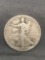 1918 United States Walking Liberty Silver Half Dollar - 90% Silver Coin from Estate