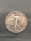 1943 United States Walking Liberty Silver Half Dollar - 90% Silver Coin from Estate
