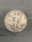 1943 United States Walking Liberty Silver Half Dollar - 90% Silver Coin from Estate
