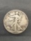 1941-D United States Walking Liberty Silver Half Dollar - 90% Silver Coin from Estate