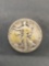 1934-D United States Walking Liberty Silver Half Dollar - 90% Silver Coin from Estate