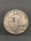 1942 United States Walking Liberty Silver Half Dollar - 90% Silver Coin from Estate