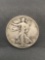 1938 United States Walking Liberty Silver Half Dollar - 90% Silver Coin from Estate