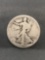 1918-D United States Walking Liberty Silver Half Dollar - 90% Silver Coin from Estate