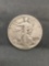 1943 United States Walking Liberty Silver Half Dollar - 90% Silver Coin from Estate