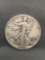 1943 United States Walking Liberty Silver Half Dollar - 90% Silver Coin from Estate