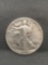1935-D United States Walking Liberty Silver Half Dollar - 90% Silver Coin from Estate
