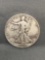 1942-S United States Walking Liberty Silver Half Dollar - 90% Silver Coin from Estate