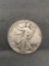 1943 United States Walking Liberty Silver Half Dollar - 90% Silver Coin from Estate