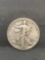 1933-S United States Walking Liberty Silver Half Dollar - 90% Silver Coin from Estate
