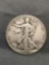 1946 United States Walking Liberty Silver Half Dollar - 90% Silver Coin from Estate