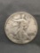 1943-S United States Walking Lberty Silver Half Dollar - 90% Silver Coin from Estate