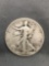 1934-S United States Walking Lberty Silver Half Dollar - 90% Silver Coin from Estate