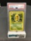PSA Graded 1999 Pokemon Base Set Unlimited #33 KAKUNA Trading Card - GEM MINT 10