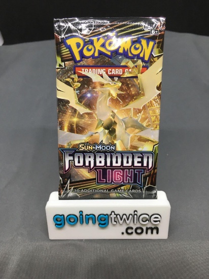 Factory Sealed Pokemon Sun & Moon FORBIDDEN LIGHT 10 Card Booster Pack