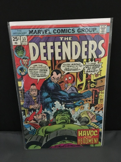 1976 Marvel Comics THE DEFENDERS Vol 1 #34 Bronze Age Comic Book from Estate Collection