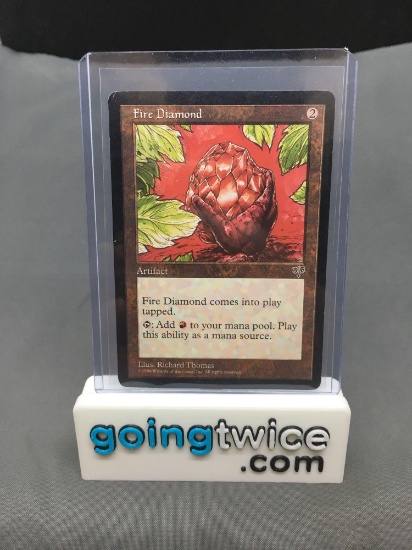Magic the Gathering Mirage FIRE DIAMOND Vintage Trading Card from Collection