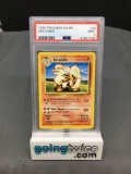 PSA Graded 1999 Pokemon Base Set Unlimited #23 ARCANINE Trading Card - MINT 9
