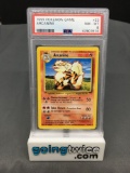 PSA Graded 1999 Pokemon Base Set Unlimited #23 ARCANINE Trading Card - NM-MT 8