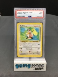 PSA Graded 1999 Pokemon Base Set Unlimited #27 FARFETCH'D Trading Card - MINT 9