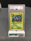 PSA Graded 1999 Pokemon Base Set Unlimited #66 TANGELA Trading Card - GEM MINT 10