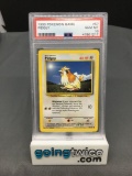 PSA Graded 1999 Pokemon Base Set Unlimited #57 PIDGEY Trading Card - GEM MINT 10
