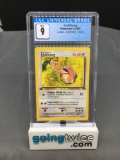 CGC Graded 1999 Pokemon Jungle 1st Edition #38 LICKITUNG Trading Card - MINT 9