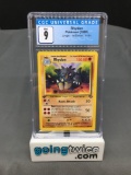 CGC Graded 1999 Pokemon Jungle 1st Edition #45 RHYDON Trading Card - MINT 9