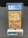 CGC Graded 1999 Pokemon Jungle 1st Edition #44 RAPIDASH Trading Card - MINT 9