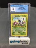 CGC Graded 1999 Pokemon Jungle 1st Edition #33 BUTTERFREE Trading Card - MINT 9