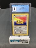 CGC Graded 1999 Pokemon Jungle 1st Edition #42 PERSIAN Trading Card - MINT 9