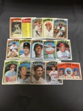 15 Card Lot of 1972 Topps Vintage Baseball Cards from Estate