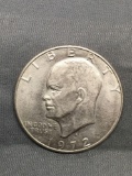 1972 United States Eisenhower Commemorative Dollar Coin from Estate