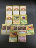 15 Count Lot of ALL Vintage Pokemon 1st Edition Cards